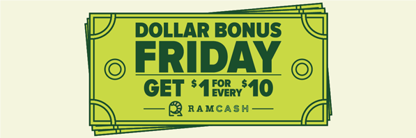 Dollar Bonus Friday