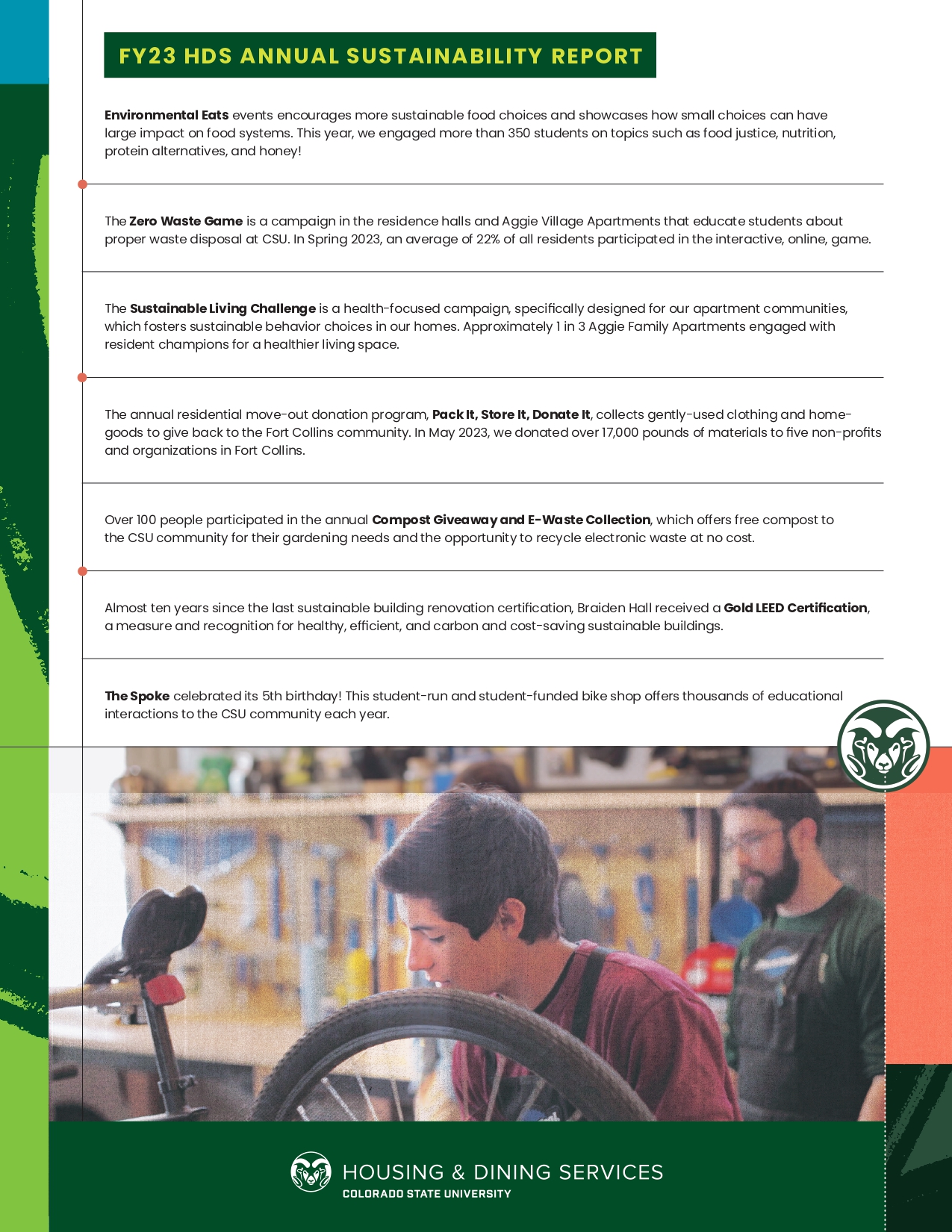 FY23 HDS Annual Sustainability Report