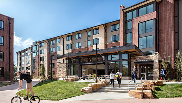 Aggie Village Apartments: Cottonwood, Lodgepole and Walnut – LEED Gold